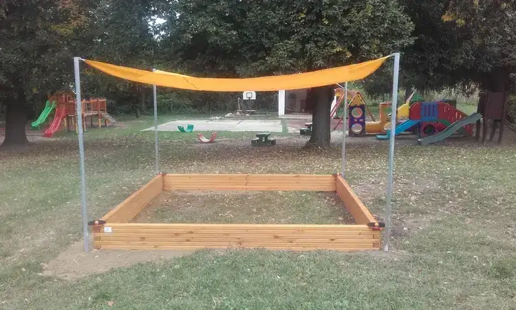 homokozó 3x3 m kép